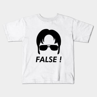 Dwight Schrute False Kids T-Shirt